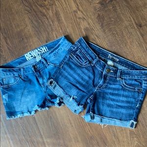 Juniors Size 9 Jean shorts